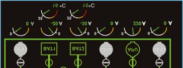 02-49-15 F900EX EASY PAGE 2 / 4 CODDE 1 CONTROL AND INDICATION INDICATION As the APU supplies electrical power to the airplane, APU electrical indications can be displayed in the ELEC synoptic.