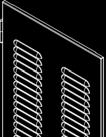 Perforated Louvered Louvered Window