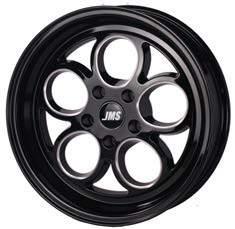 JMS wheels are specifically engineered for hard-core racers who are looking for a high quality product at the best price. Our light-weight aluminum wheels are manufactured to exacting standards.