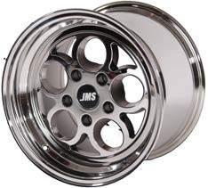 JMS wheels are specifically engineered for hard-core racers who are looking for a high quality product at the best price. Our light-weight aluminum wheels are manufactured to exacting standards.