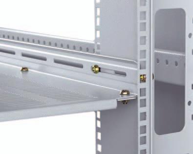 IMRAK Support, trays and shelves 29 19 chassis trays These steel trays come in four depths so that the correct depth for your installation may be selected without interfering with cabling or power