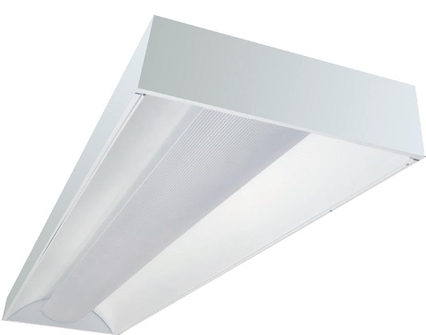 BRA Surface fluorescent 1x4 Low profile surface T5 or T8.