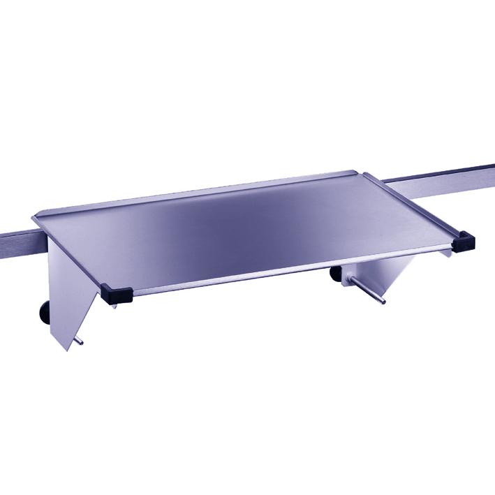 load capacity 8 kg with safety edge protection SHELF