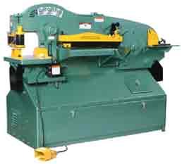 The Piranha P120 is the largest single operator ironworker that Piranha has manufactured.