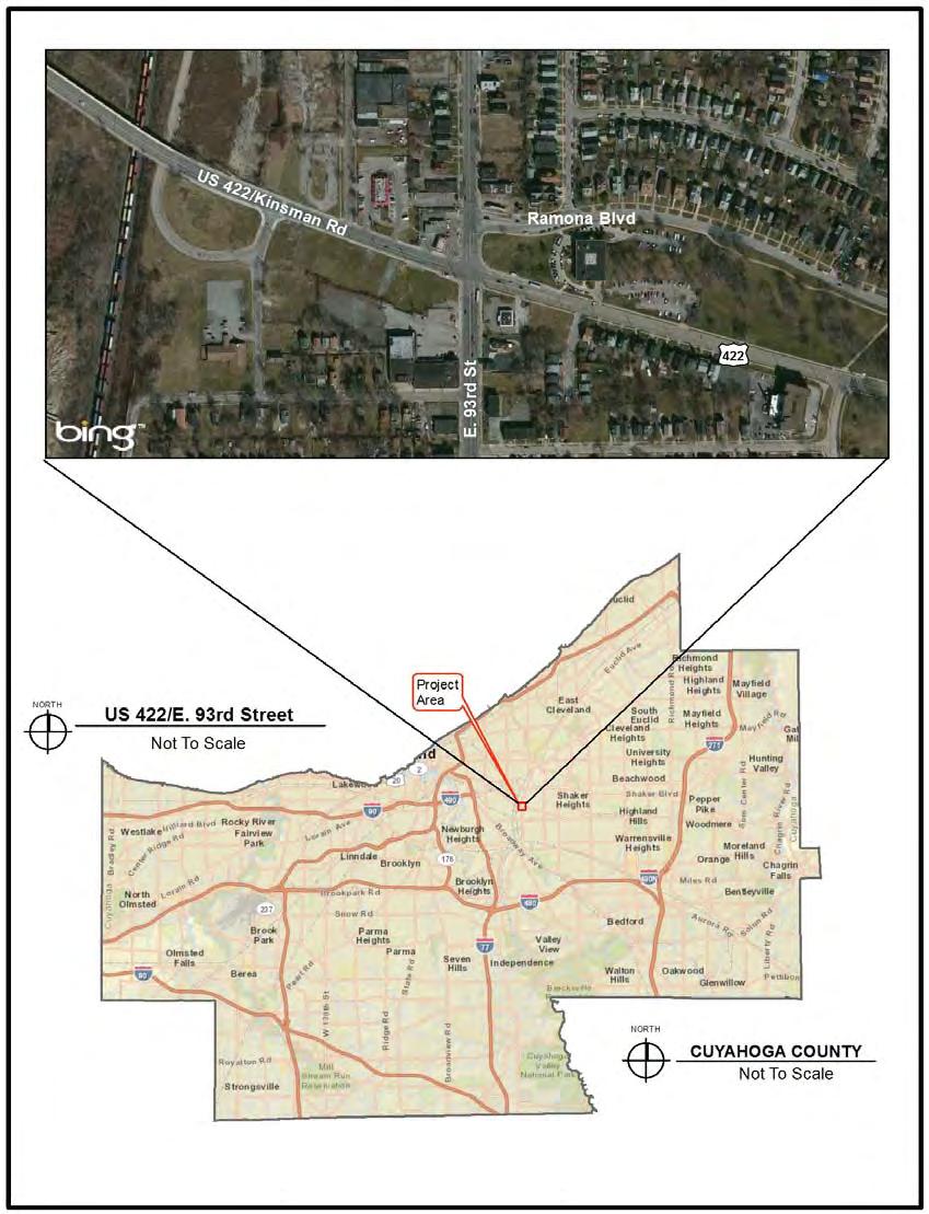 CUY-422-4.34 Safety Study The City of Cleveland Capital Improvement Program (CIP) identifies the widening of E.