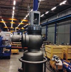 DCE Turbine bypass valve for low, medium and high pressure applications.
