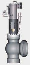 F22 Materials 1.4903 SA 182 Gr. F91 1.4901 SA 182 Gr. F92 Additional materials on request The SiR 2507 is a flow-to-open design valve with a forged body.