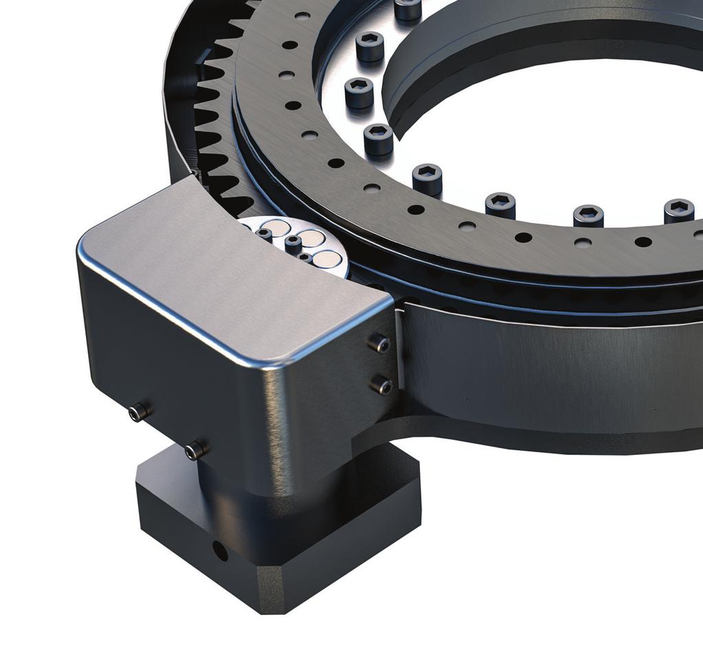 Precision Ring Drive (PRD): The PRD system offers all the great features of our other advanced RPS technology and opens up new design possibilities to next generation machines.