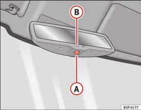 Lights and visibility 123 If necessary the right exterior mirror adjustment may need correcting. Turn the knob to position R.