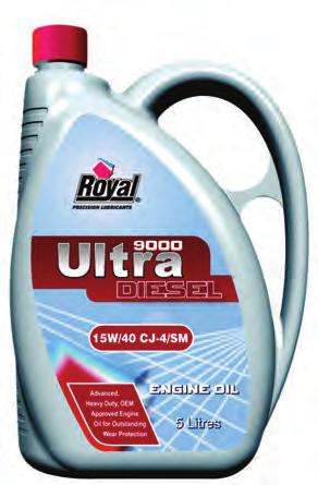 Ultra 9000 15W-40 Code: 2003 HEAVY DUTY DIESEL ENGINE Ultra 9000 the most advanced development in lubrication chemistry resulting in a world capable diesel engine oil for greater lubricant life and