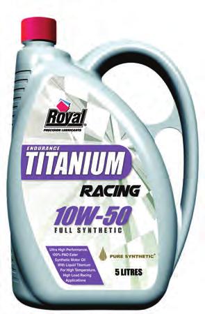 Scientifically formulated, the combination of ultra-shear stable base oils, Titanium additive and increased ZDDP (Zinc) levels work together synergistically to ensure Endurance Titanium Racing 10W-50