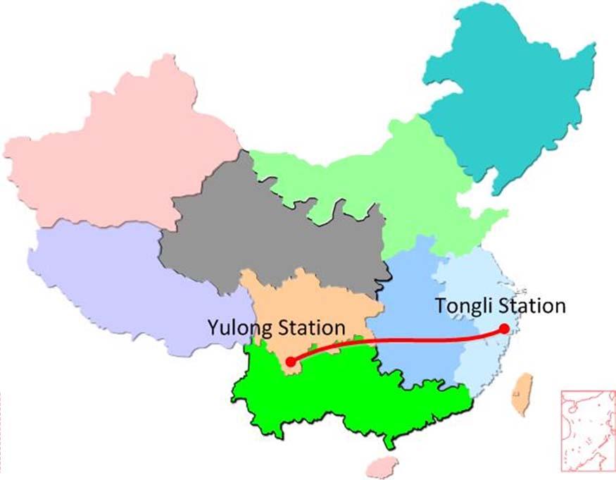 Jingping-Sunan UHVDC Project World s longest and largest HVDC Project The sending end Yulong