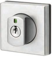 With Lockwood s unique, patented LockAlert and SafetyRelease functions, this is the pinnacle in deadbolt security products.