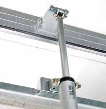Installation examples On top hinged window with ill with end bracket included Installation on