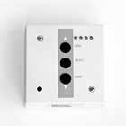 CONTROL PANEL CRM Control unit and meteorological detection system Push button part No. 41013B TH Thermostat part No. 40675K KP Push button part No.