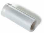 White Black Grey 40205V 40206A 36383B It is supplied in 3 meters steel rods externally coated in white, black or grey PVC. The internal tube is in polyethylene to make the cable sliding easier.