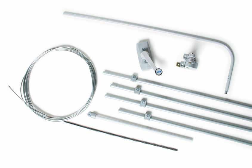BRAVO Fast assembly kit for single bottom-hinged BRAVO is a fast assembly kit for single bottom-hinged window whose width does not exceed 1,5 m.