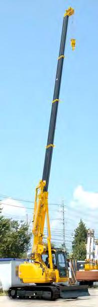 70m Max Height 22m with Optional Fly Jib 2000kg Pick & Carry Duty Blade Programmable