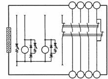 With 2-VAC/VDC type, if the power supply is not connected to a
