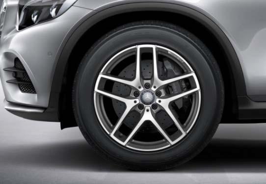 Availability 19 AMG 5-twin-spoke light-alloy wheels AMG Styling Package Sport Brake