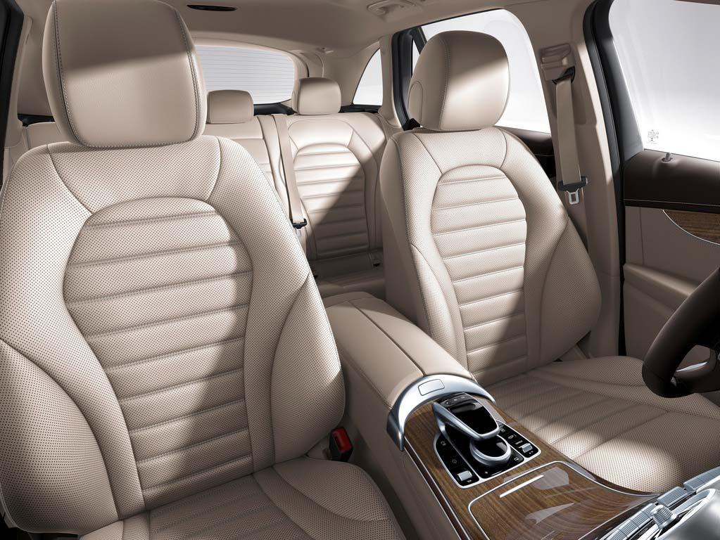GLC 300/350e 4MATIC Upholstery Leather Combinations (Optional) All