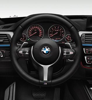 [ 2 ] BMW Individual instrument panel (4M5) finished with Black Walknappa leather top and bottom.