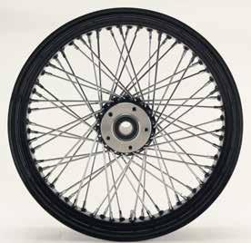 ULTIMA Complete BLACK 60 spoke wheels 36-653 FRONT WHEELS PART Bearing Axle NUMBER Rim Size DISC