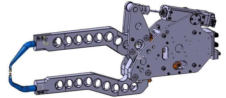 Actuator (Inverted roller screw) X-Gun 1764 dan C-Gun 704 dan Software