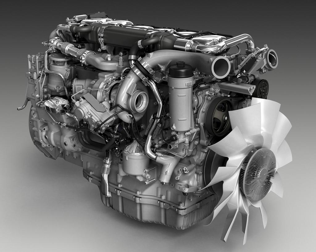 2.1 Scania DC13 Engine Figure 2.2. Scania DC13 engine.