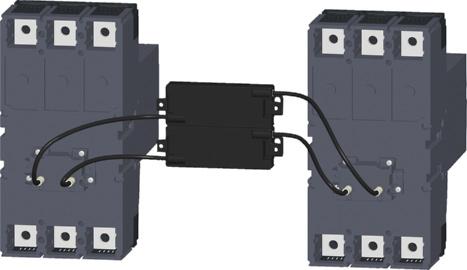 Both circuit breakers may be turned off simultaneously. VT9-8LC mechanical interlocking is intended f two VT circuit breakers. VT9-8LC interlocking is intended f one VT circuit breaker and one VT.