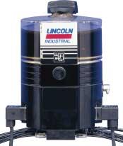 NEW Quicklub QLS 301/311 FOR REMOTE CONTROL When Lincoln introduced great new automated Quicklub systems for up to NLGI #2 grease (QLS 301) and oil (QLS 311), these compact, rugged units came