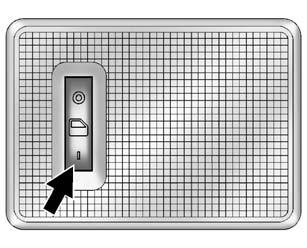 H (Door): When the button is returned to the middle position, the lamps turn on automatically when a door is opened. ' (On): Press to turn on the dome lamps.