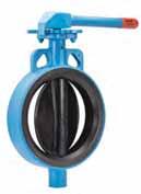 The body seat of Aquaseal16 Butterfly Valve is vulcanised insitu onto the body, which provides longer life and superior performance when compared to valves with loose liners.