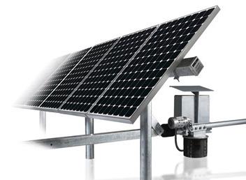 These reduced power capabilities serve to minimise the size of solar panels where these are used in remote locations, further facilitating and