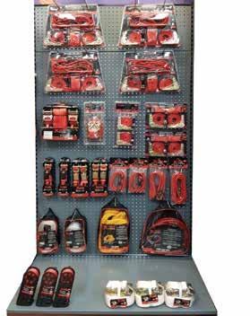 AUTOMOTIVE ACCESSORIES Below are examples of the merchandised range, please contact your sales rep for more details on how to order store concepts*.