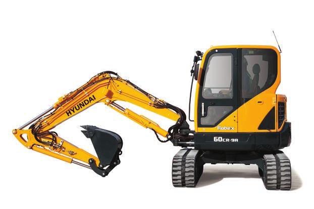 READY TO WORK ON DAY ONE Like all Hyundai construction equipment,