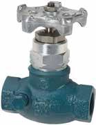 43 A7515-50 Squibb Valves Squibb Valves have a self-aligning seat disc that rides against stainless steel bearings. Size Globe SKU Price Rep.