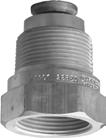09 RegO Excess Flow Valves These excess flow valves are designed for container installations for mounting in threaded full or half couplings.