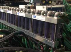 John Blue Flow Indicators LIQUID Customize Your Visual Flow Monitor System Get the exact number of flow monitors for spraying or fertilizer applications by simply clasping single columns or sets of 4