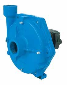 Hypro Centrifugal Hyd. Driven Pump LIQUID 9305 Series Hydraulic motor drive (for open and closed center systems) Max. flow: 190 GPM/719 LPM (free flow) Max. pressure: 180 PSI/12.