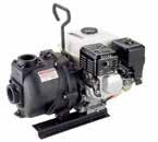 90 * electric start Gas Driven-2" Poly Wet Seal Pump This 2" Banjo Poly Pump and Engine Combination has a double seal contained in ethylene glycol reservoir.