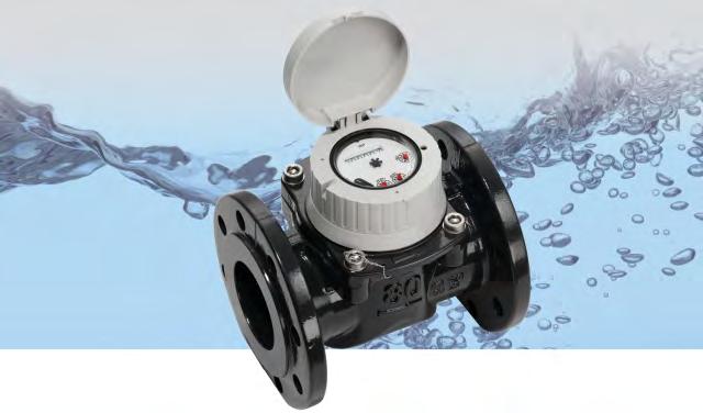 WESAN WP WOLTMAN METER APPLICATION The bulk water meter WESAN WP can be used for measuring volumes of cold water (up to 50 C) in supply lines with high flow at low pressure loss.