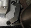 Figure 25: Heat Shield RubiCrawler Shifter Cable Gear Box End Adjustment: 1.