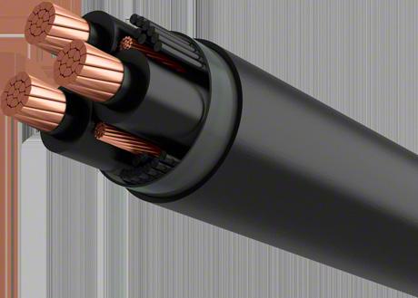 TC-RHH/RHW-2 USE-2 Copper XLPE Insulated, PVC Jacketed, ER; 600 V Features Standards UL Listed as TC-ER - exposed run tray cable.