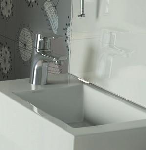 Where space is at a premium, our compact cloakroom basin and cabinet is a perfect solution.