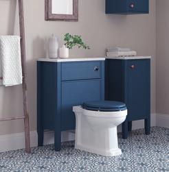 It is truly adaptable and fits perfectly into any bathroom interior style.