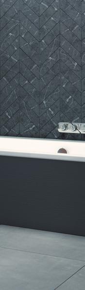 GET THE LOOK Advance brings a stunning modern look to your bathroom to really make a statement.