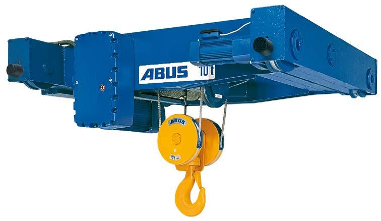 without open gears Load capacity: up to 120 t Type Z Twin Drive Crab Unit with twin hoist articulated end carriage