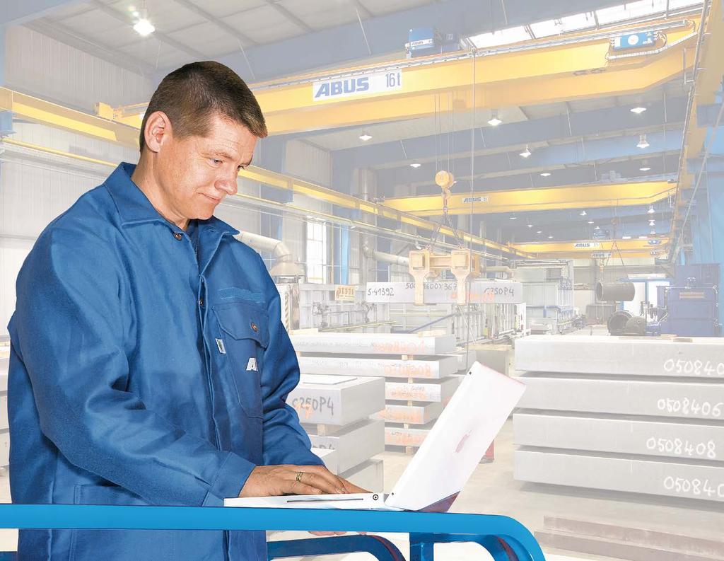 In addition, early diagnosis and regular maintenance by trained ABUS service staff systematically improve the availability of your crane system.