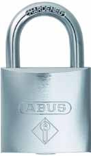 security 55mm padlock from hardened alloy steel Re-keyable (AB19) Abus 55 26.5 25 9.